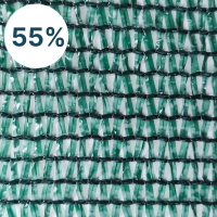 Затеняющая сетка 55%, ширина 2м, длина 50 пог. м